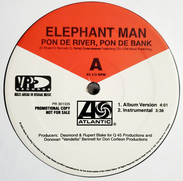 Elephant Man - Pon De River, Pon De Bank | Releases | Discogs