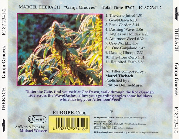 télécharger l'album Marcel Thebach - Ganja Grooves