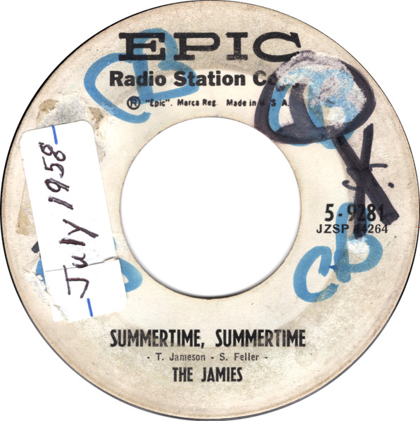 The Jamies – Summertime, Summertime (1958, Vinyl) - Discogs