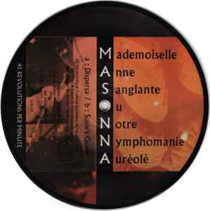 Masonna – Destructive Microphone (1995, Red Transparent, Vinyl