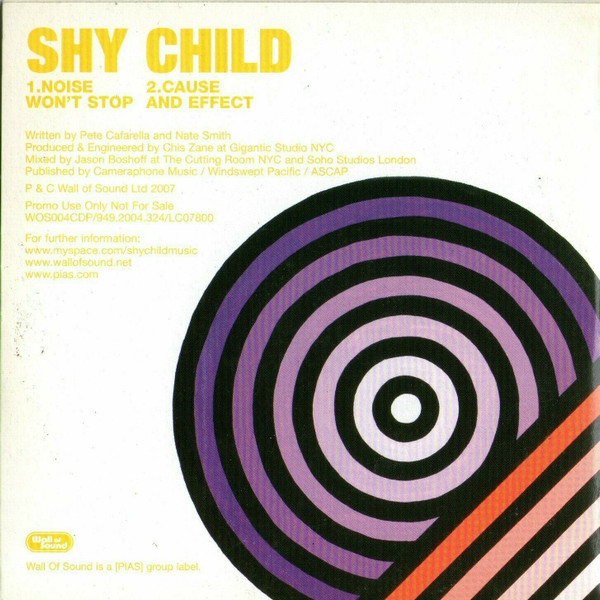 last ned album Shy Child - Noise Wont Stop