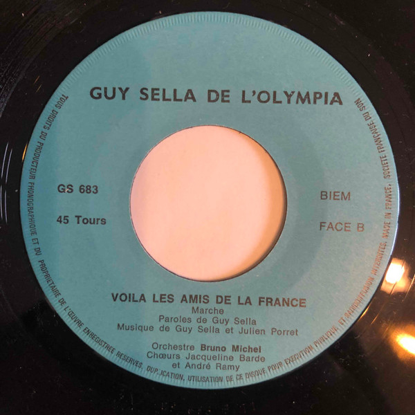 descargar álbum Guy Sella De L'Olympia - CEst La France De Demain