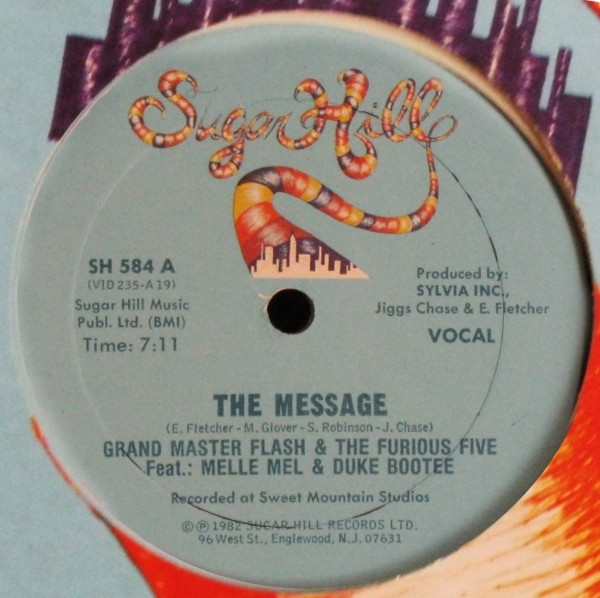 The message (blue rsd 2019) by Grandmaster Flash & The Furious