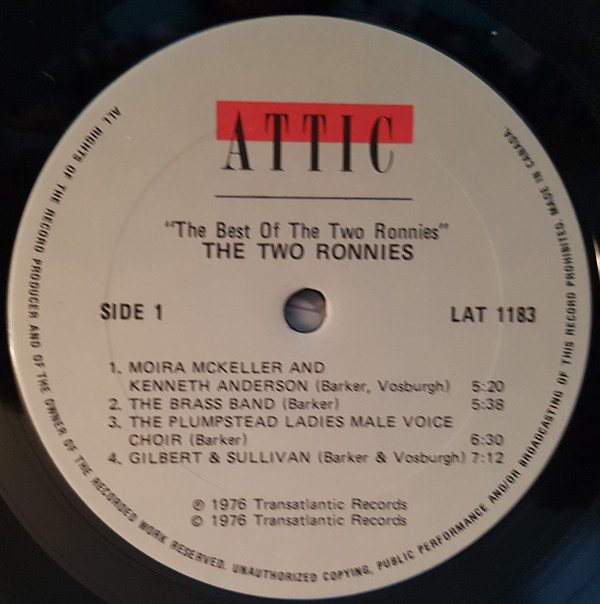 last ned album The Two Ronnies - The Best Of The Two Ronnies