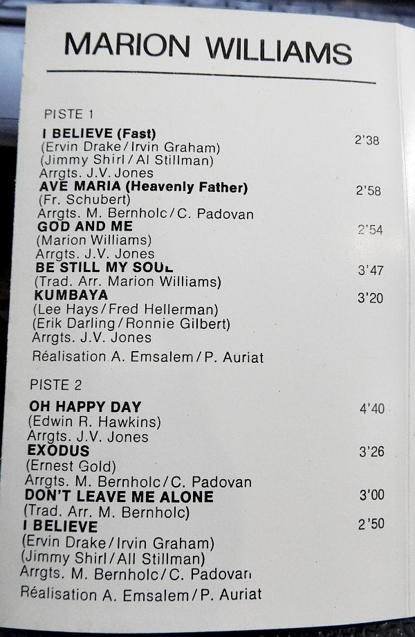 baixar álbum Download Marion Williams - I Believe album