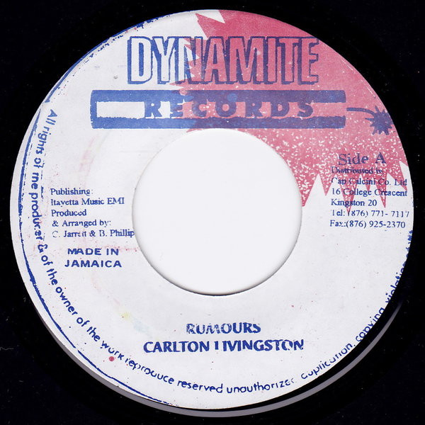 Carlton Livingston – Rumours (Vinyl) - Discogs