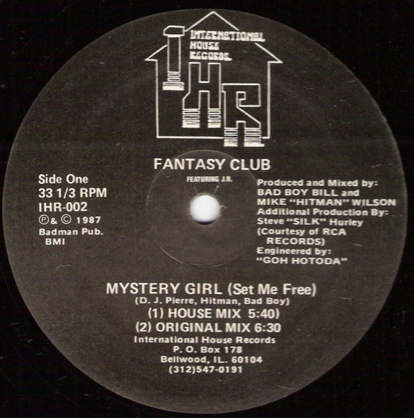 Fantasy Club – Mystery Girl (Set Me Free) (1987, Vinyl) - Discogs