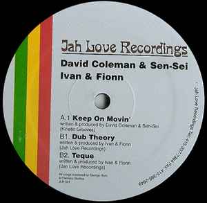 Sen-Sei & David Coleman - Keep On Movin' / Dub Theory album cover
