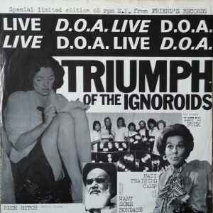 D.O.A. (2) - Triumph Of The Ignoroids album cover