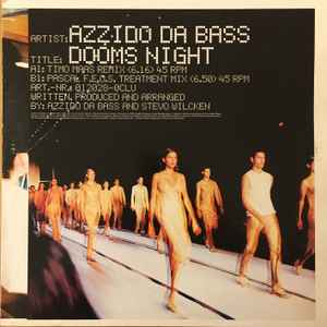 Azzido Da Bass - Dooms Night album cover