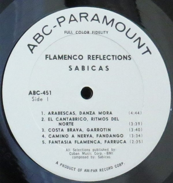 lataa albumi Sabicas - Flamenco Reflections