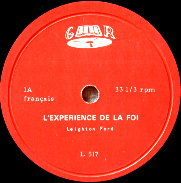 Leighton Ford - L'Expérience De La Foi = Experiment Of Faith | Not On Label (none) - 3