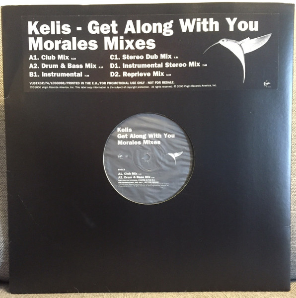 Kelis – Get Along With You / Morales Mixes (2000, Vinyl) - Discogs