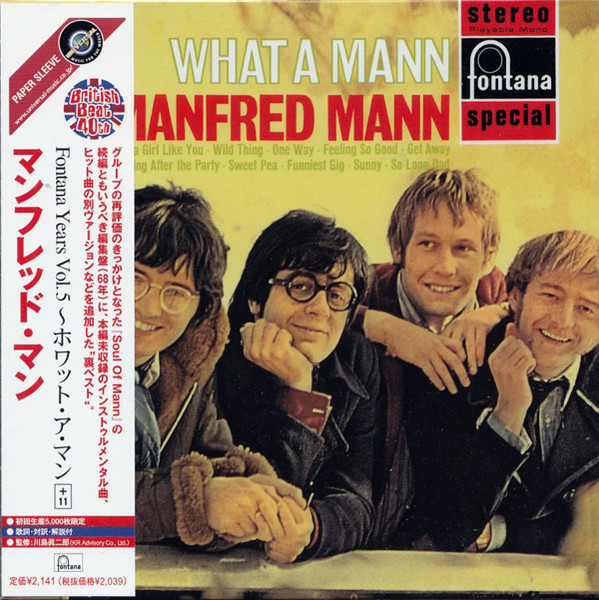 Manfred Mann – What A Mann (1968, Vinyl) - Discogs