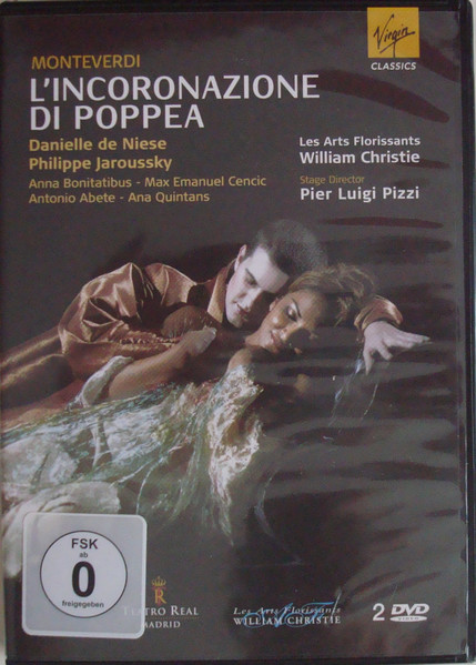 Monteverdi – L'Incoronazione Di Poppea (2012, DVD) - Discogs