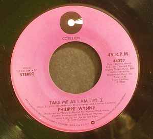 Philippe Wynne - Take Me As I Am - Pt. I & Pt. II album cover