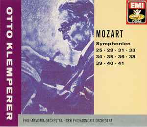 Otto Klemperer, Mozart, Philharmonia Orchestra, New Philharmonia 
