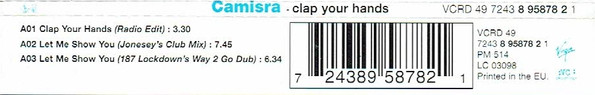 ladda ner album Camisra - Clap Your Hands