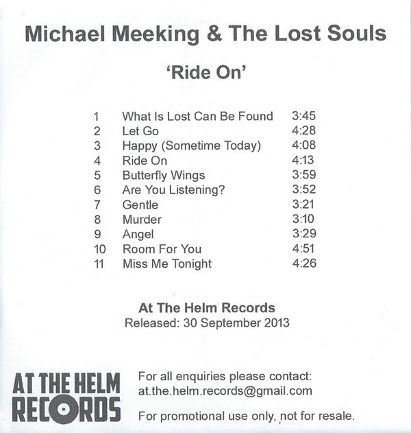 descargar álbum Michael Meeking & The Lost Souls - Ride On