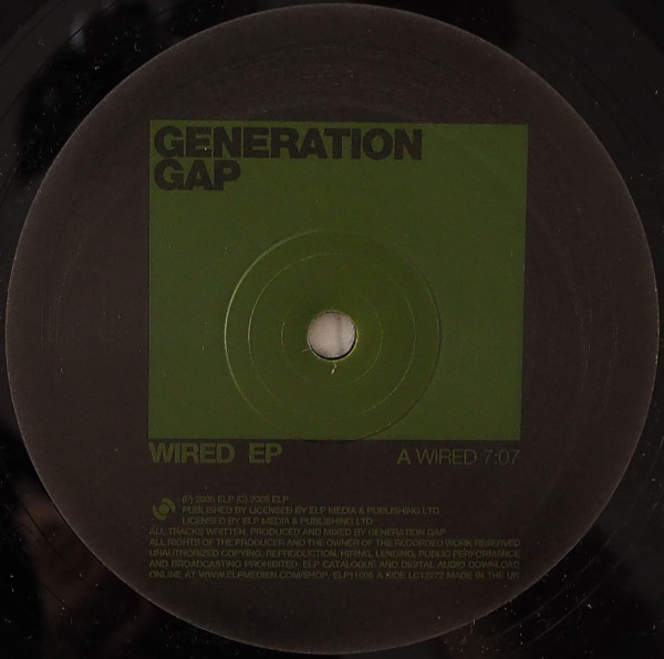 lataa albumi Generation Gap - Wired