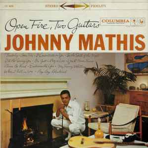 Johnny Mathis - Open Fire, Two Guitars album cover