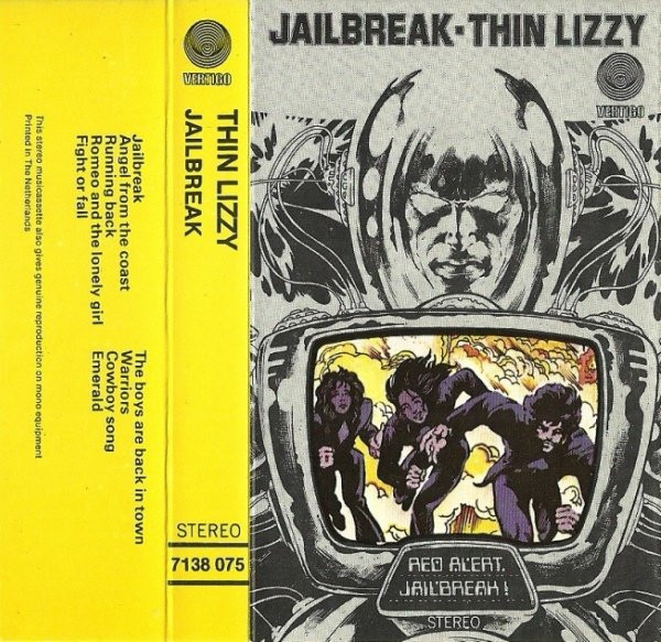 Thin Lizzy – Jailbreak (1976, Gatefold, Vinyl) - Discogs