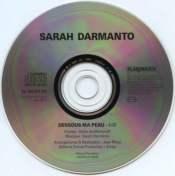 Album herunterladen Sarah Darmanto - Dessous Ma Peau