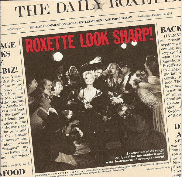 Roxette – Sharp! Vinyl) - Discogs
