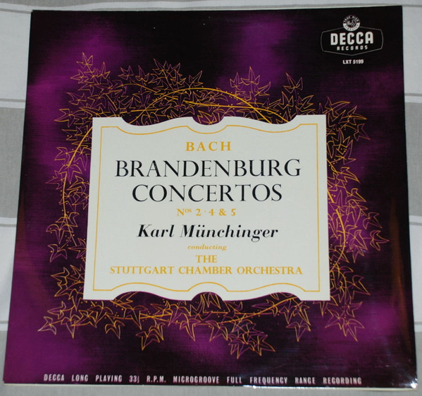 lataa albumi JS Bach, Karl Münchinger, Stuttgart Chamber Orchestra - I Sei Concerti Brandeburghesi
