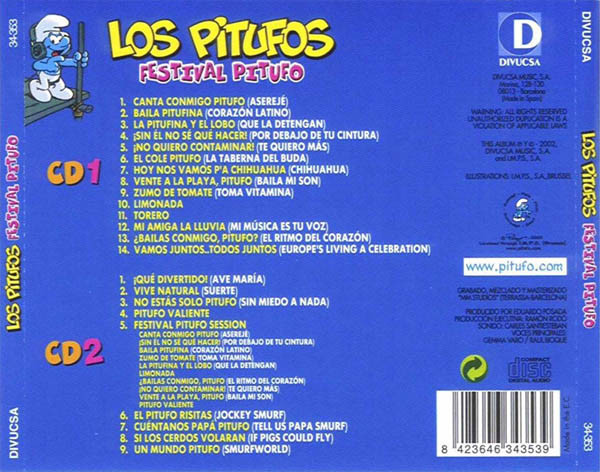 ladda ner album Los Pitufos - Festival Pitufo