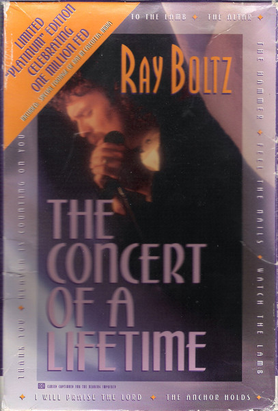 Ray Boltz – The Concert Of A Lifetime (1995, CD) - Discogs