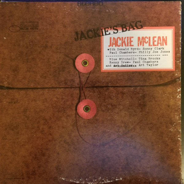 Jackie McLean – Jackie's Bag (1970, Vinyl) - Discogs