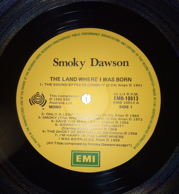 télécharger l'album Smoky Dawson - The Land Where I Was Born