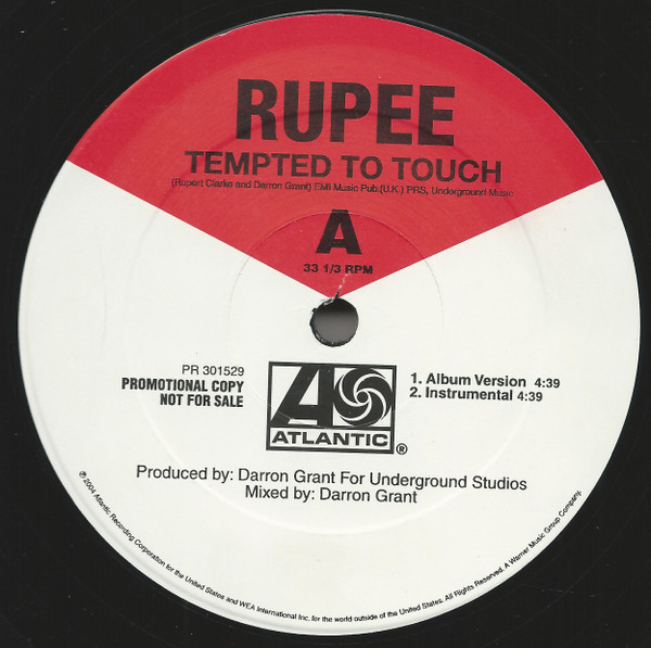 Rupee – Tempted To Touch (2004, CD) - Discogs