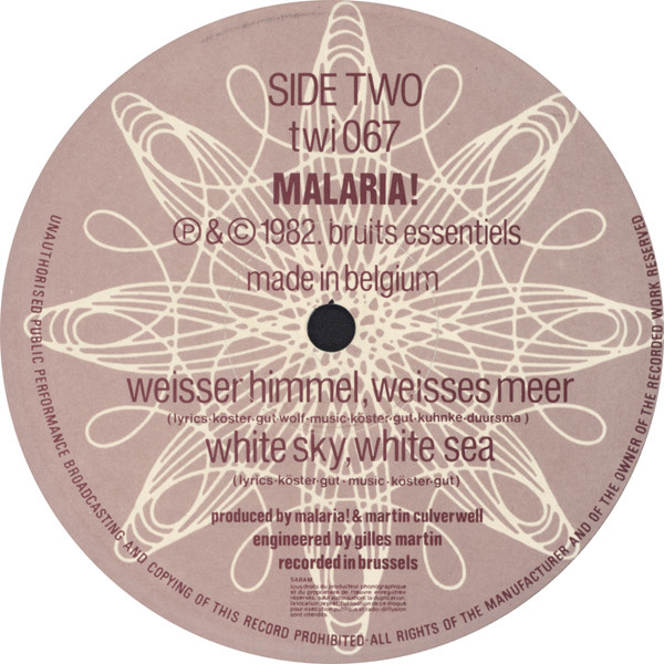 descargar álbum Malaria! - Weisses Wasser White Water