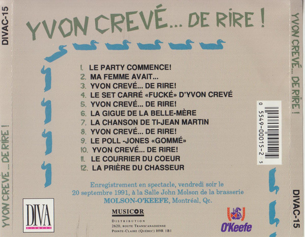 ladda ner album Yvon Creve - De Rire