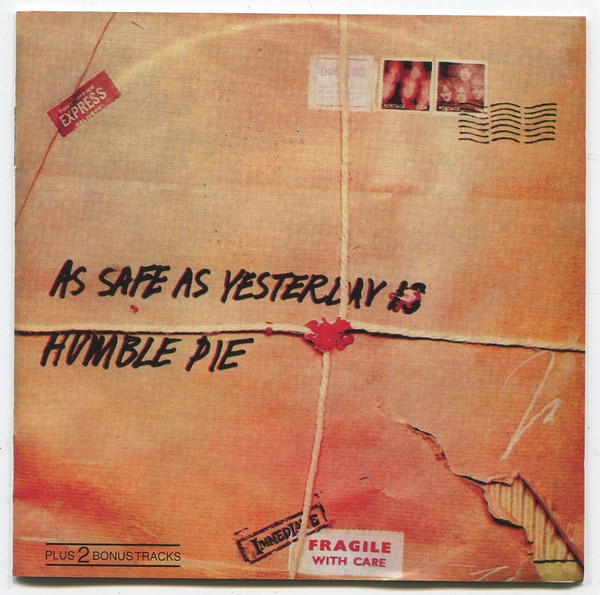 Humble Pie – As Safe As Yesterday Is (CD) - Discogs