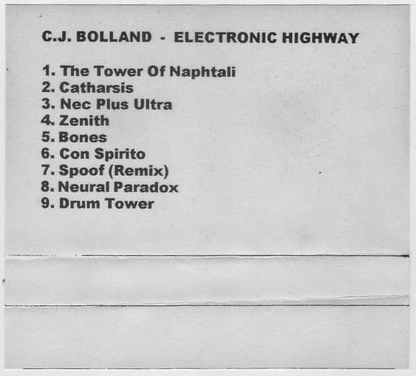 C.J. Bolland – Electronic Highway (1995, Cassette) - Discogs