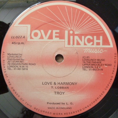 ladda ner album Troy - Love Harmony Land Of Love