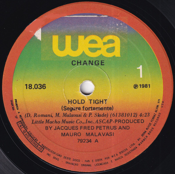 Change – Hold Tight (1981, Vinyl) - Discogs
