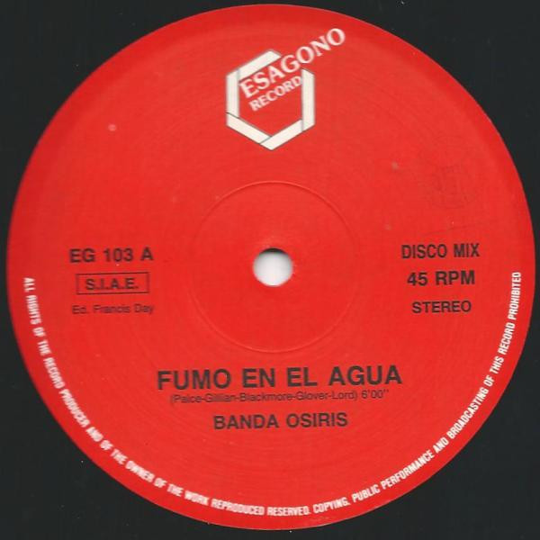 last ned album Banda Osiris - Fumo En El Agua Smoke On The Water Remix