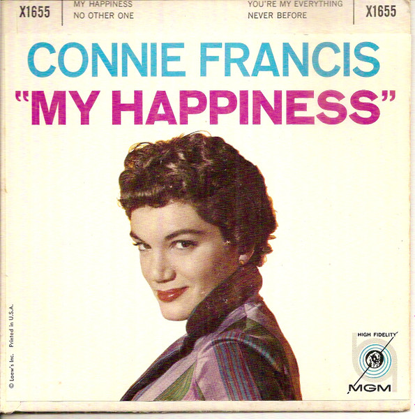 Connie Francis – My Happiness (Vinyl) - Discogs