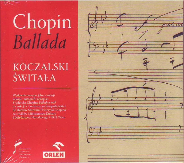 Raul Koczalski, Wojciech Świtała – Chopin Ballada (2017, CD) - Discogs