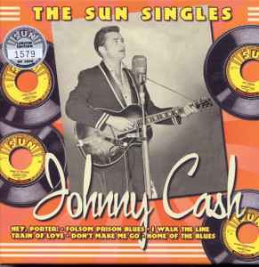 Johnny Cash - The Sun Singles album cover