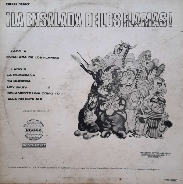 last ned album Los Flamas - La Ensalada De Los Flamas