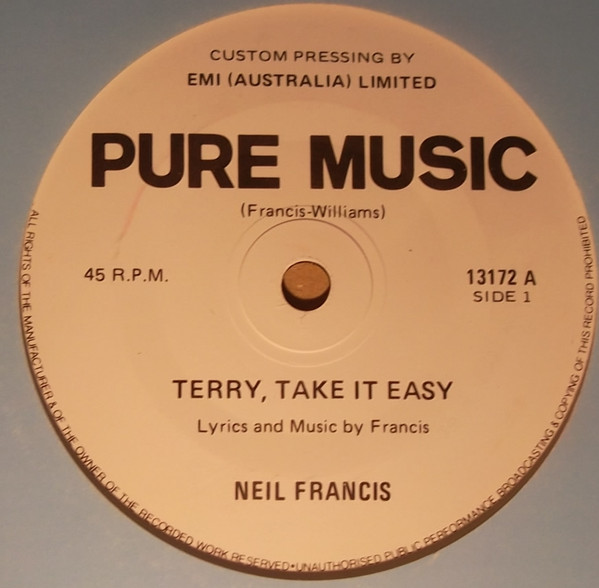 Album herunterladen Neil Francis - Terry Take It Easy