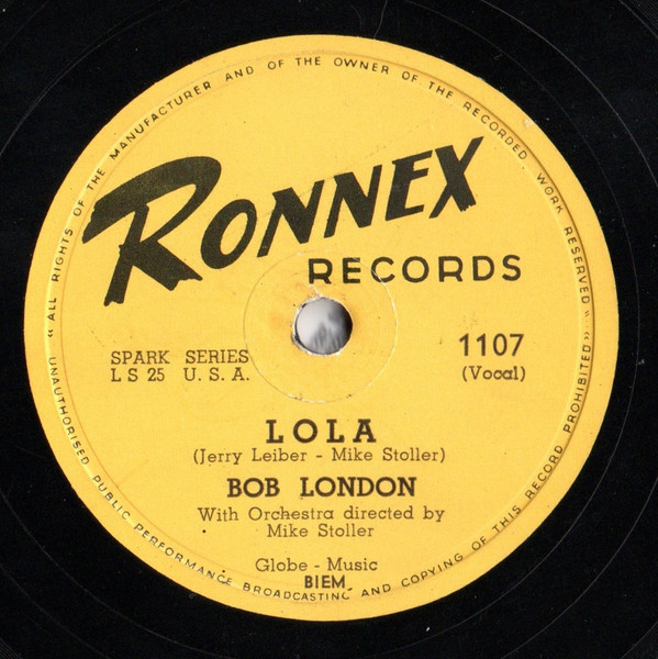 télécharger l'album Bob London - Lola Reckless
