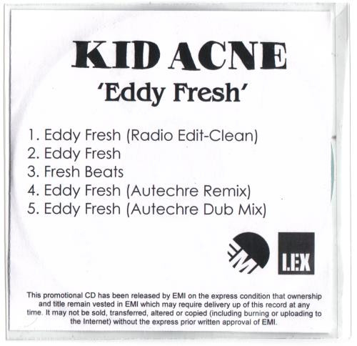 last ned album Kid Acne - Eddy Fresh