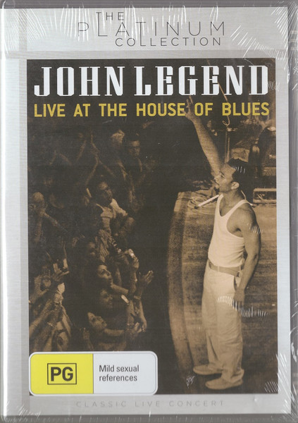 John Legend – Live At The House Of Blues (2005, DVD) - Discogs