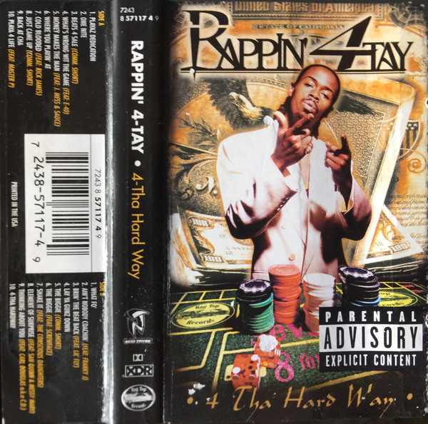 Rappin' 4-Tay – 4 Tha Hard Way (1997, CD) - Discogs